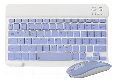 Teclado Bluetooth Recarregável E Mouse Para Macbook Pro