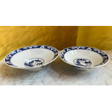 Fuentes Porcelana China Antiguas Con Pedestal Jingdezhen