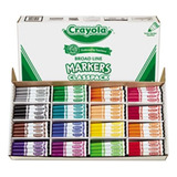 Crayola Marcadores No Lavables 256pzas