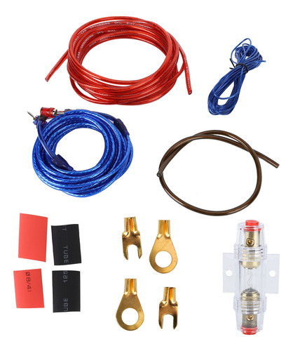 Kit De Cable De Amplificador De Potencia De Altavoces