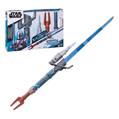 Espada Star Wars Sable Light Saber Forge Mandalorian Grogu Color Negro | Envío gratis