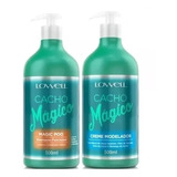 Kit Lowell Cacho Magico Shampoo Funcional + Creme Modelador 