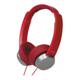 Audifonos De Diadema Con Microfono Panasonic 3.5mm Rp-hxd3we Color Rojo