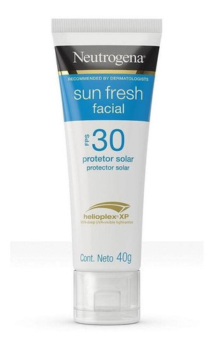 Protetor Solar Neutrogena Sun Fresh Facial Fps 30 40g