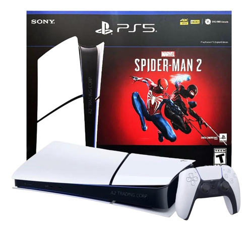 Playstation 5 Slim Digital 1tb Spiderman 2 