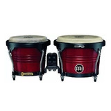 Bongo Meinl De Madera 6 3/4 + 8 Parches De Búfalo Fwb190crm