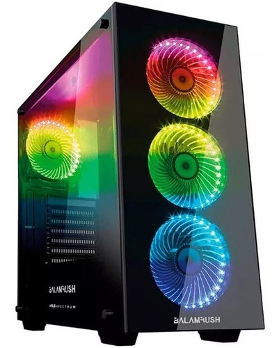 Gabinete Media Torre Atx Micro Atx Itx Rgb Gamer Dragonfly