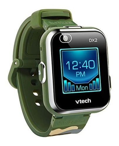 Reloj Para Niños Smartwatch Vtech Interactivo 100% Original Color De La Caja Verde Oscuro Color De La Malla Azul