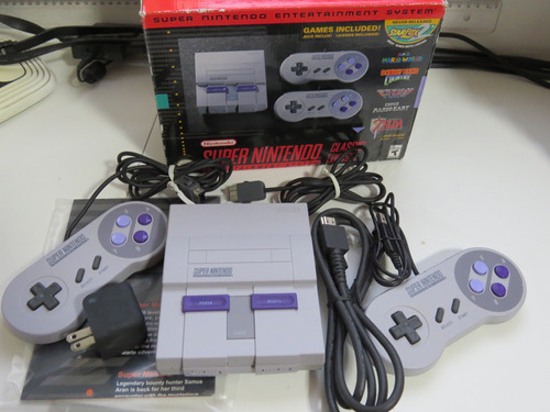 Snes Super Nintendo Classic Edition Mini Original Console Mao