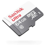 Cartão De Memória Ultra 64gb Microsd Classe 10 Original