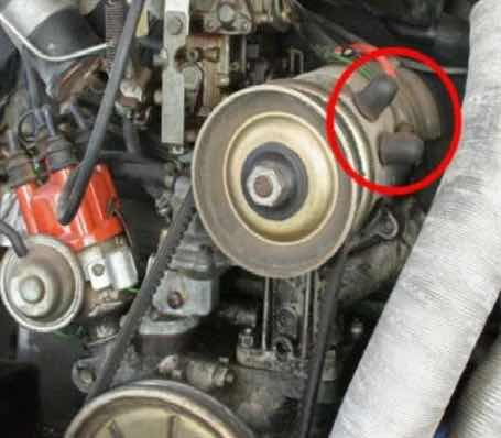 Goma Protector Alternador / Generador Vw Escarabajo Kombi Foto 6