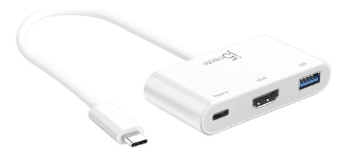 Usb-c To Hdmi & Usb 3.0 Con Power Delivery