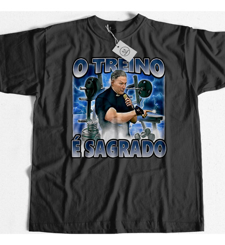 Camiseta Básica Algodão Padre Marcelo Rosse O Treino É Sagra