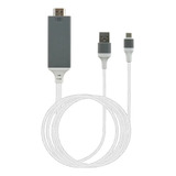 Entrada C Cable Adapter Hdtv 4k Type C To Usb De 2m Tablet 