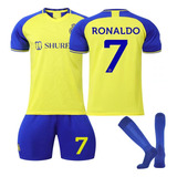 2023 Al-nassr Fc No. 7 Ronaldo Football Shirt Al Nasr Riyadh