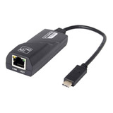 Adaptador Usb-c Tipo C A Lan Gigabit Ethernet Rj45 1000mbps