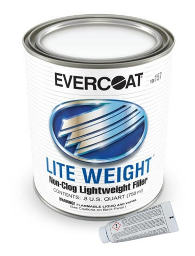 Lite Weight Rellenador De Cuerpo Ligero Evercoat Un Litro