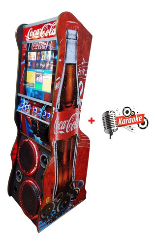 Maquina De Musica Jukebox Karaoke 2x1 Tela 17 Polegadas Cc