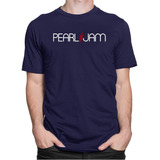 Camiseta Pearl Jam Camisa Banda De Rock 100% Algodão