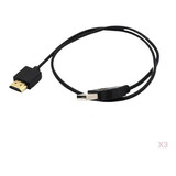 3x Usb 2.0 Macho A Macho Cable Divisor Adaptador 50cm