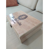 Caja Para Relojes, 10 Puestos En Madera Personalizada.