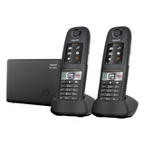 Gigaset E630a Duo - Telefono Fijo Duradero Con Contestador,