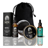 Kit Cubre Canas Cabello Barba Y Bigote Con 7% Balsamo