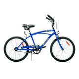 Bicicleta Playera Rodado 20 Azul Varon Halley 19330 