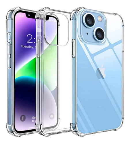 Funda Antigolpe Transparente Para iPhone Reforzada