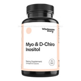 Suplemento En Cápsulas Wholesome Story  Myo & D-chiro Inositol Mioinositol En Pote 120 Un