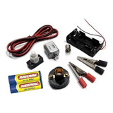 Kit Circuito Eléctrico Escolar 8 Piezas + 2 Pilas  X 5set