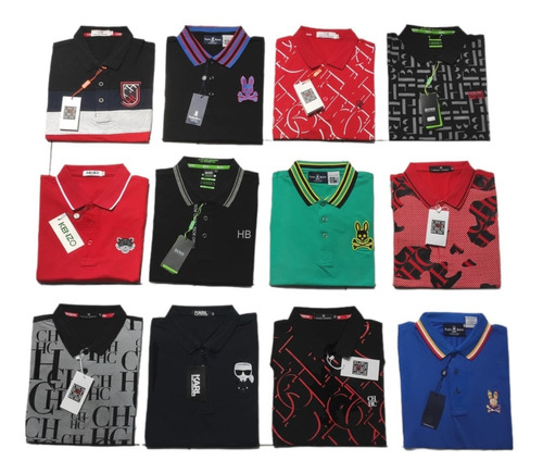 Lote 25 Playeras Premium Para Caballero