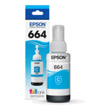 Tinta Epson 664 Cian