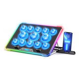 Kyolly Rgb Almohadilla De Enfriamiento Para Computadora Port