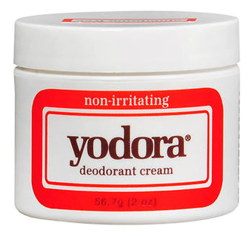 Yodora Crema Desodorante 2 Oz, Paquete De De 2, 2