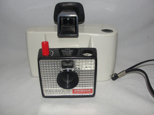 Antiga Camera Polaroid Land Swinger Modelo 20 Década De 70 