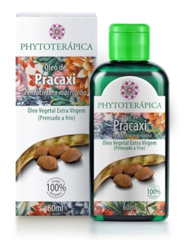 Óleo Vegetal De Pracaxi 60ml - 100% Puro - Phytoterápica 