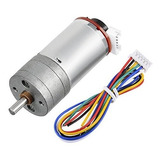 Motor De Engranaje Uxcell Con Codificador Dc 12v 463 Rpm Rel