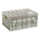 Caja Cotidiana Plegable De 2 Litros Color Gris