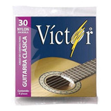 Jgo. De Cuerda Nylon Sin Borla Victor Vcgs-30