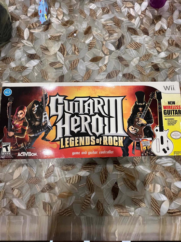 Guitar Hero Wii Legends Of Rock Guitarra Nintendo U Original