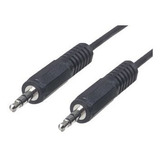 Cable Audio Stereo Plug 3.5 Mm A Plug 3.5 Mm 5 Mts Mscompu10