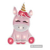 Unicornio Bebe Con Luces Led Luminoso Candybar Velador