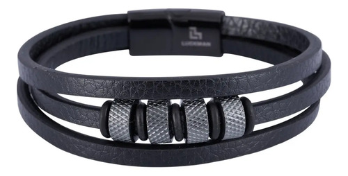 Pulseras Hombre, Brazaletes Acero Inoxidable Joyería Luckman