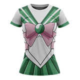 Playera Sublimada Sailor Moon Jupiter Dama