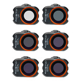 6 Filtros De Lente Para Dji Mavic Mini 1 2 Se Nd-4/8/16/32-p