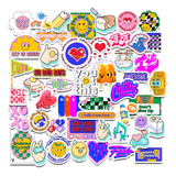 Stickers X50 Kawaii Resistentes Agua Calcos Autoadhesivo Opp