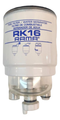 Rama Rk16 - Filtro Repuesto Elemento Separador De Agua