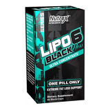 Nutrex Lipo 6 Black Hers Ultra Concentrado (60 Caps) Sf Tg3