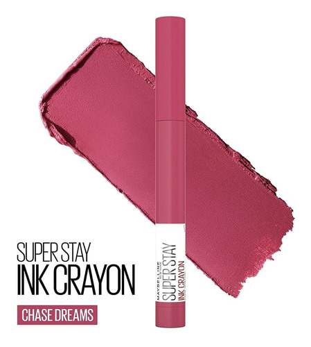 Maybelline Superstay Ink Crayon Acabado Cremoso Color 150 Chase Dreams